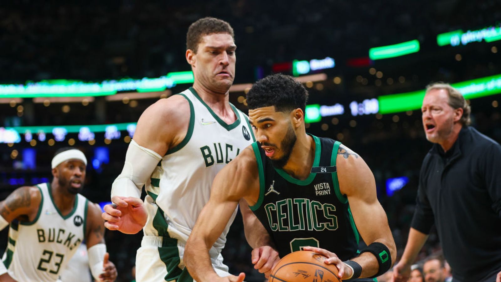 Game 1 Final Bucks 101, Celtics 89 Milwaukee defense stifles C's at